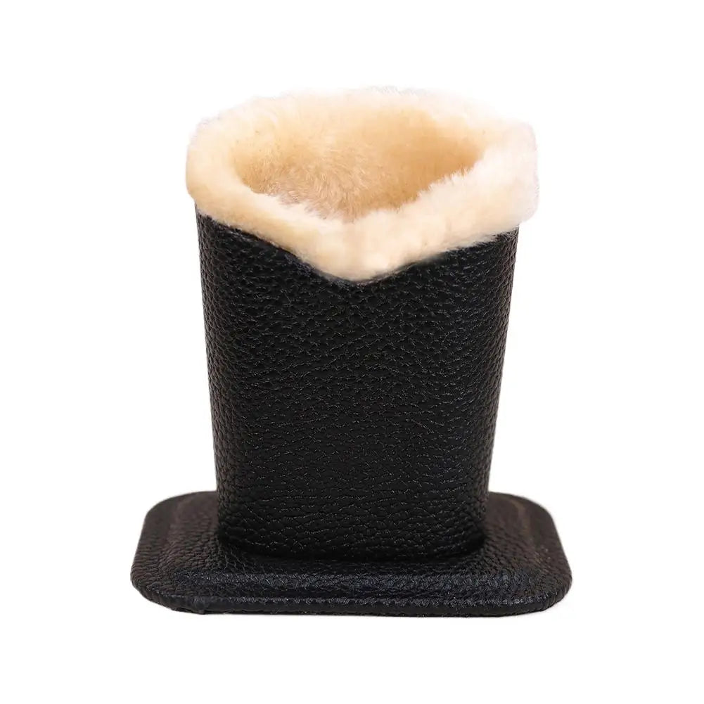 Pack of 1 Plush Lined Glasses Holder Stand Protective Glasses Case for Desks or Nightstands eyeglass case glasses pouch Oasis Select 01
