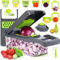 16-in-1 Vegetable Chopper Slicer & Dicer with Container