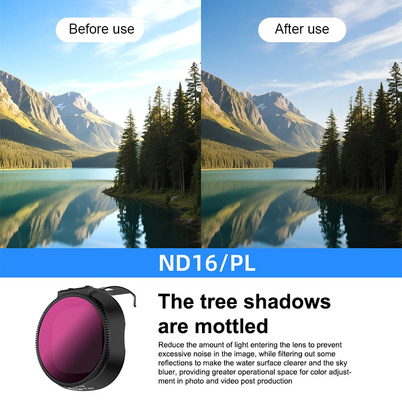 Drone Lens Filter Set For Neo2 ND Filter Kit ND8 ND16 ND32 CPL UV Filter Camera Anti-glare Filter Drone Accessories Oasis Select A9