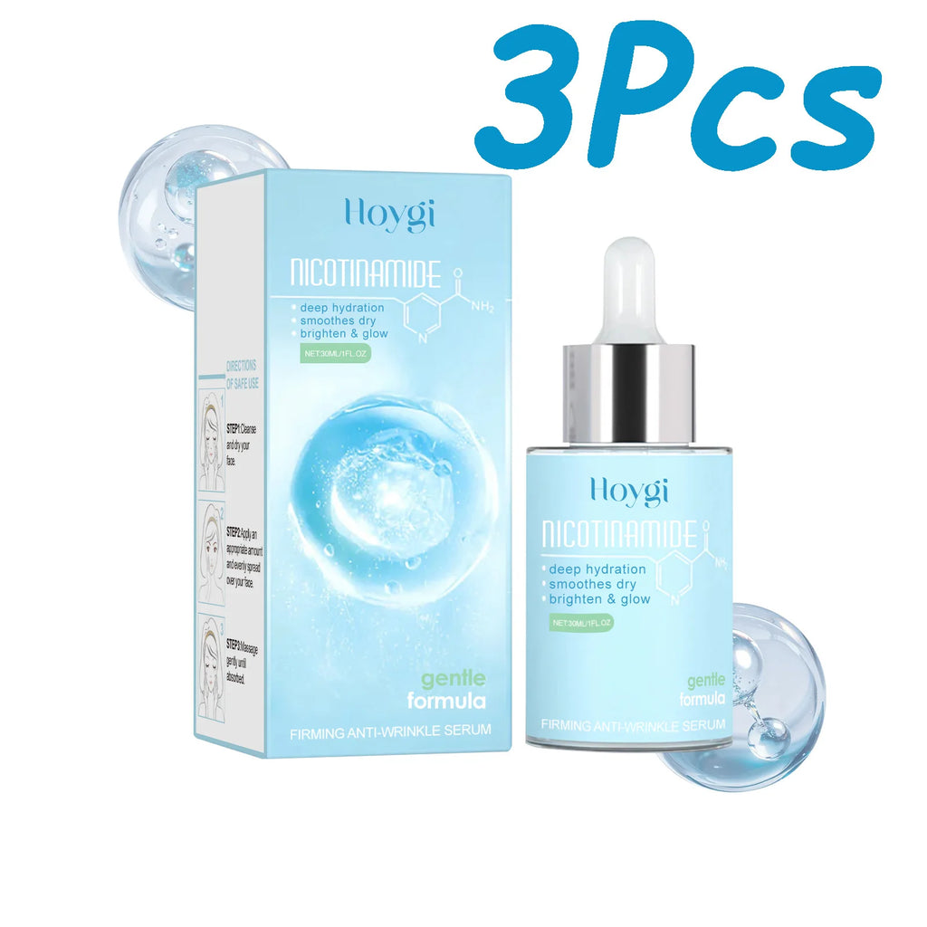 Firming Anti-Wrinkle Face Serum – Niacinamide & Hyaluronic Acid Anti-Wrinkle Face Serum Oasis Select 3 x 30ml Boxed
