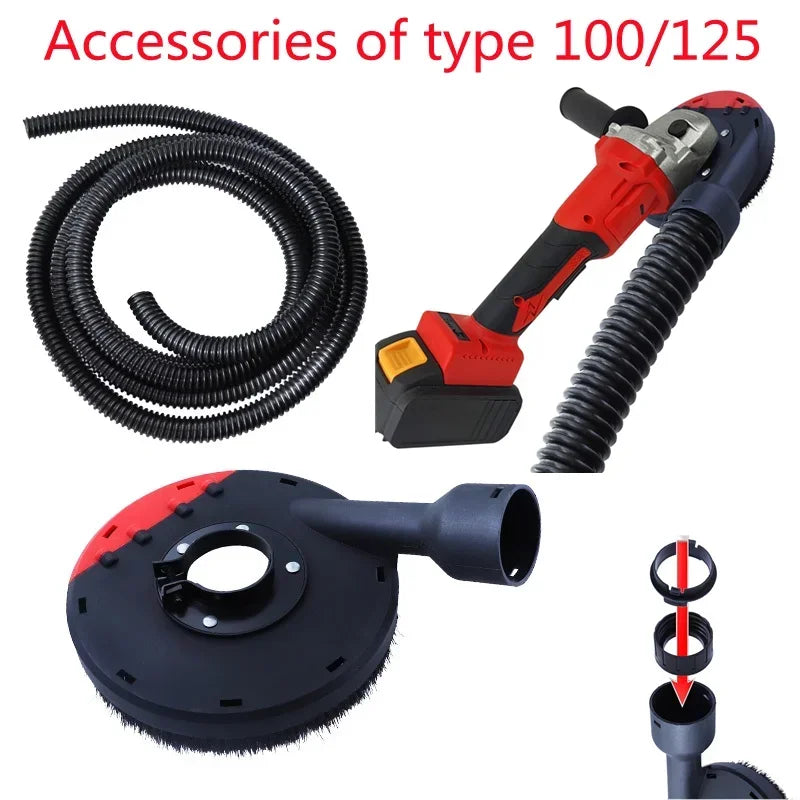 Angle Grinder Dust Shroud 100/125mm – Vacuum Dust Collector Grinder Dust Shroud Oasis Select