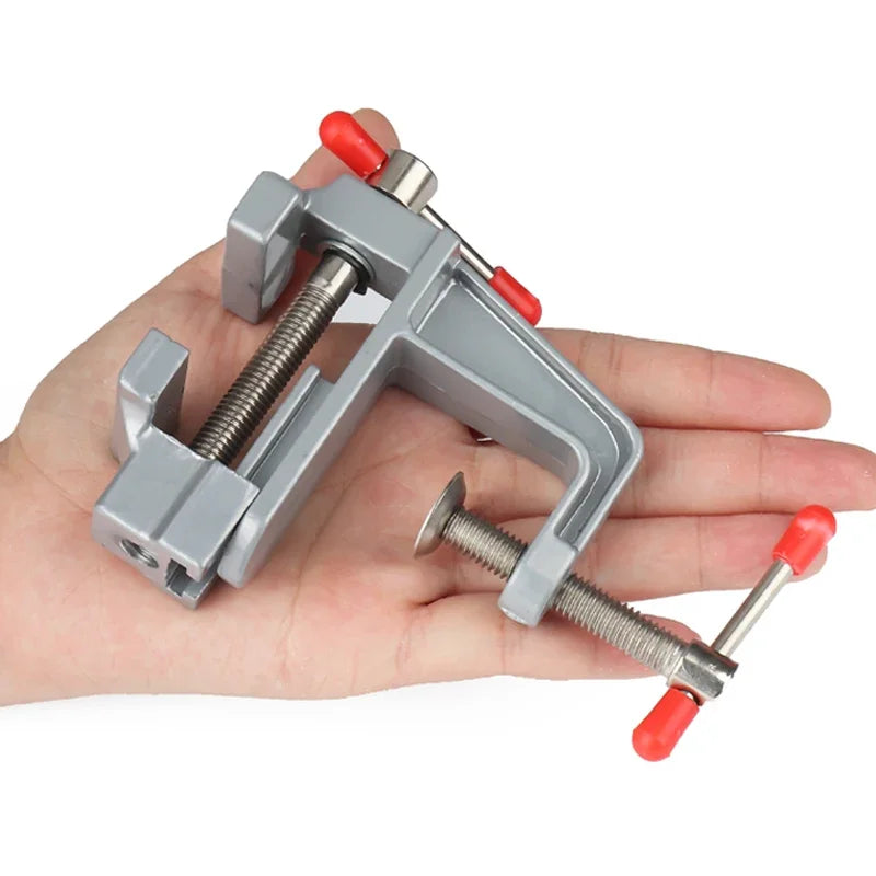 3.5" Aluminum Mini Bench Vise – Jewelers Hobby Clamp Tool