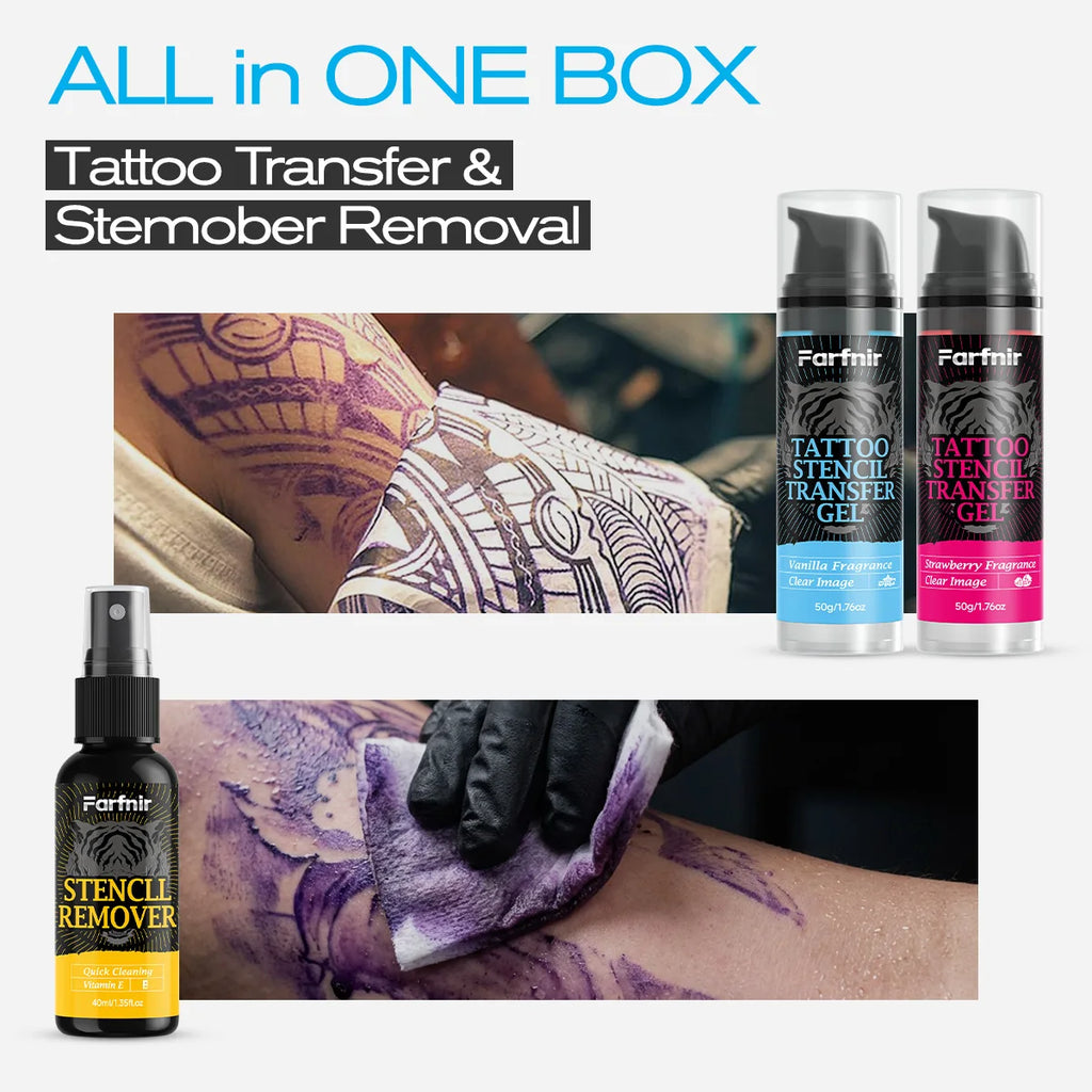 Tattoo care kit, provides long-lasting hydration and moisture, convenient to carry, suitable for daily tattoo care Oasis Select
