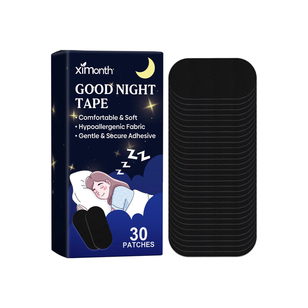 Ximonth Stop Snoring Sleep Care Patch Improve Breathing Helping Sleeping Easy Using Anti Snore Adult Mouth Correction Stickers Oasis Select 30pcs Boxed