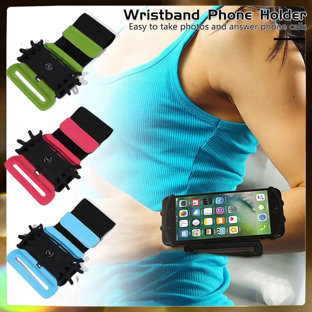 Sports Armband Phone Holder – 4"–6.5" Running & Cycling Wristband