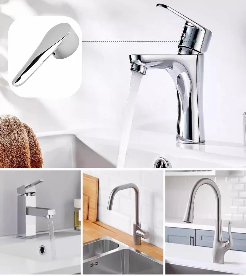 Faucet Handle Dish Basin Shower Switch Dial Hot Cold Water Tap Replacement Cover pressure balance Faucet Hardware Accessories Oasis Select