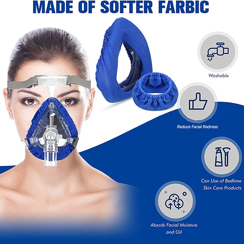 Mask Liners Reusable Fabric Comfort Covers Reduce Air Leaks Skin Irritation Covers Nose And Mouth Universal Oasis Select