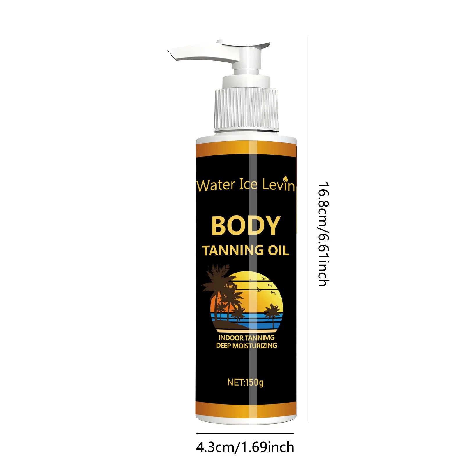 Body Tanning Oil with Coconut Oil – Deep Hydration & Sunless Tan Sunless Tanning Oil Oasis Select