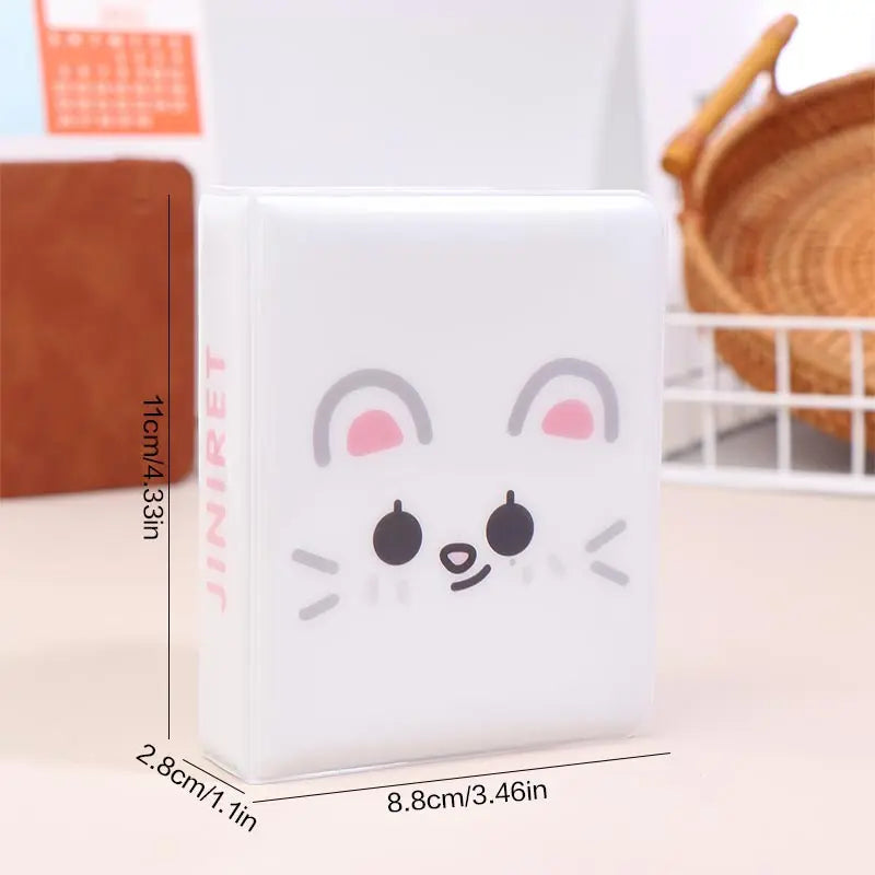 Cartoon Animals 3 Inch Album Star Photo Small Card Storage Album Cute Idol Picture Postcard Kpop Card Binder Card Book Oasis Select WW-03