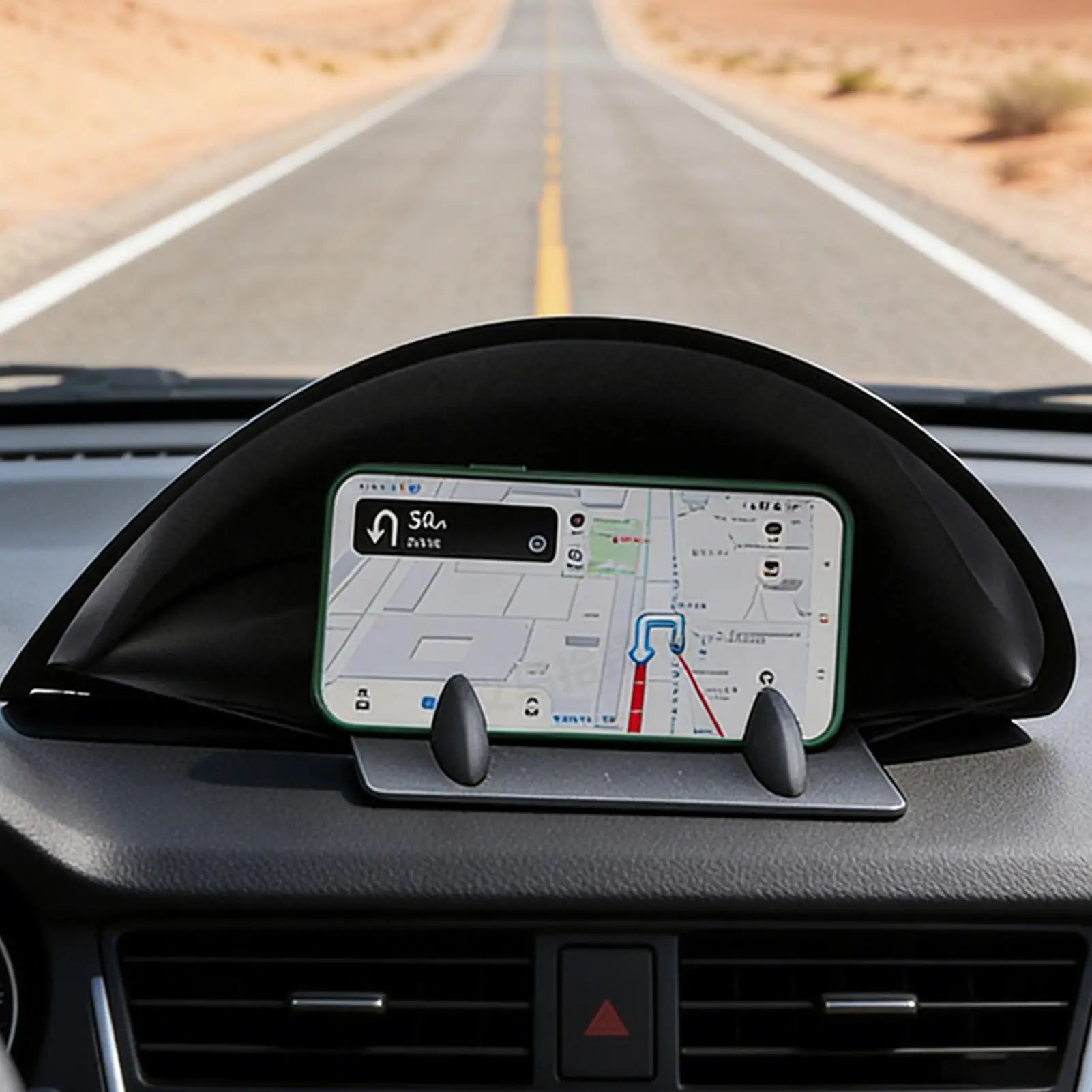Car Phone Sun Shade Foldable Anti-Glare Cover Car Phone Sun Shield for Automotive SUV Dashboard Driving Navigation Sun Shade Oasis Select