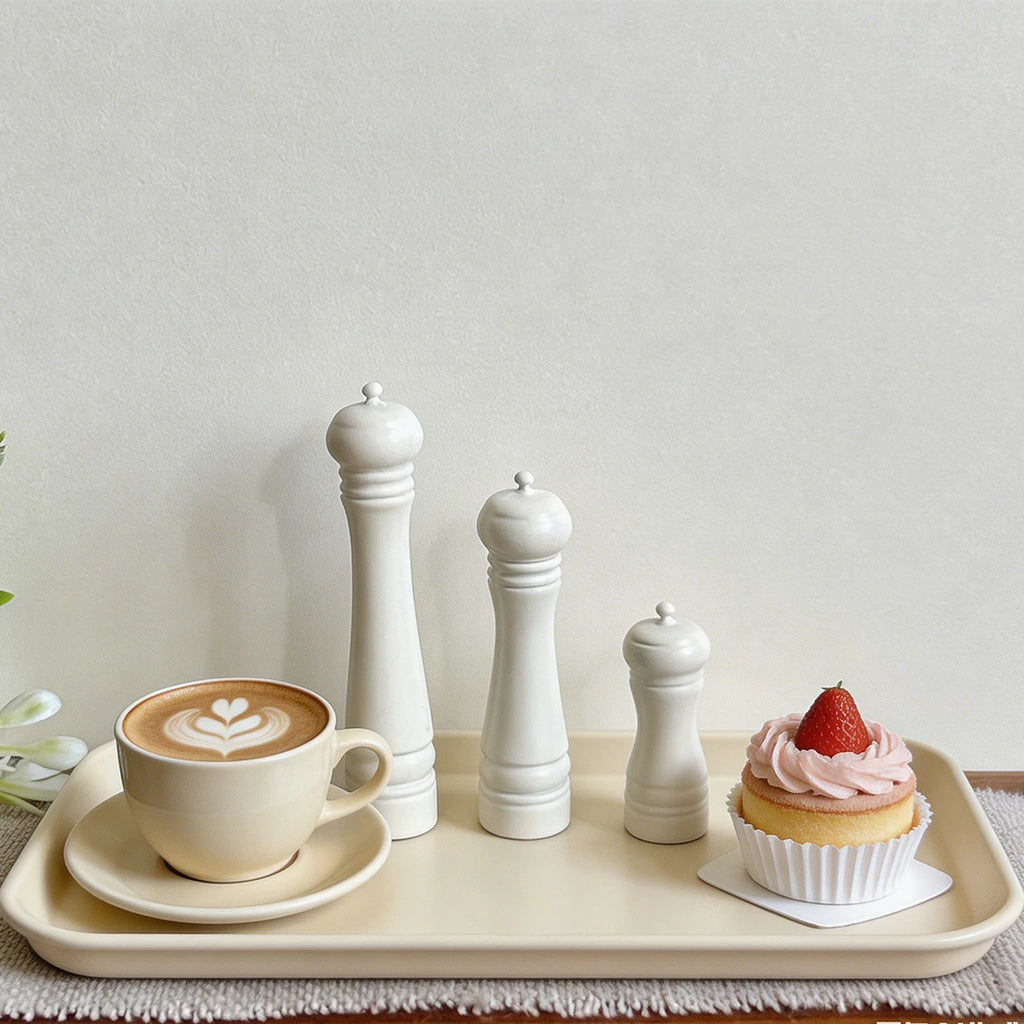 3Pcs Miniature Metal Salt Pepper Shaker 1:12 Scale Dollhouse Kitchen Accessories Realistic DIY Craft Decor Set Oasis Select