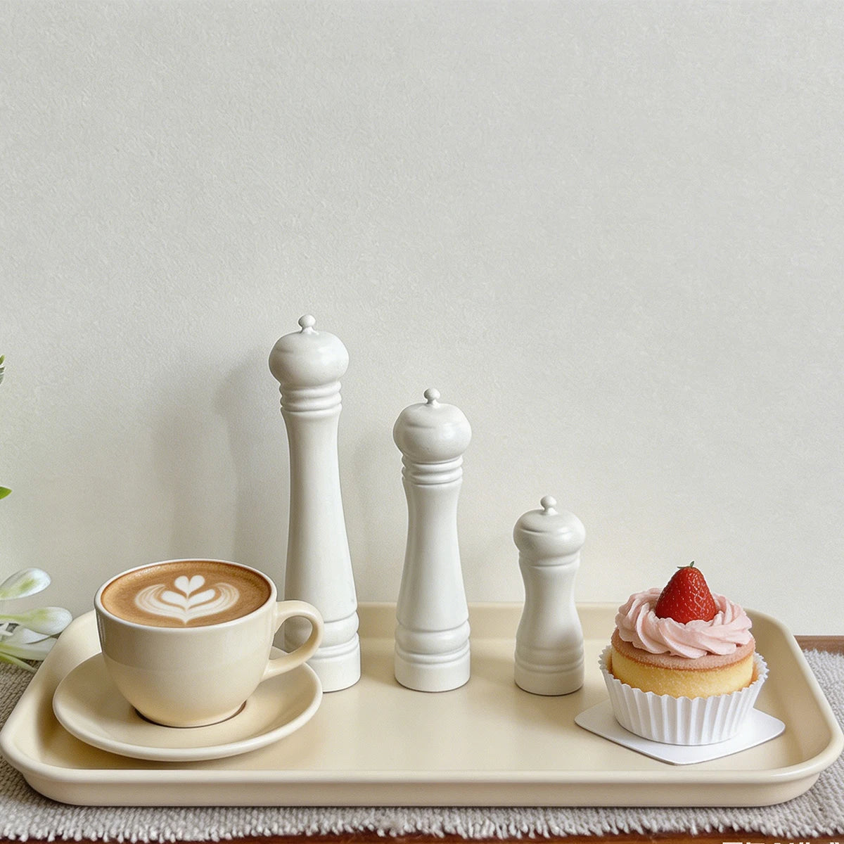 3Pcs Miniature Metal Salt Pepper Shaker 1:12 Scale Dollhouse Kitchen Accessories Realistic DIY Craft Decor Set Oasis Select