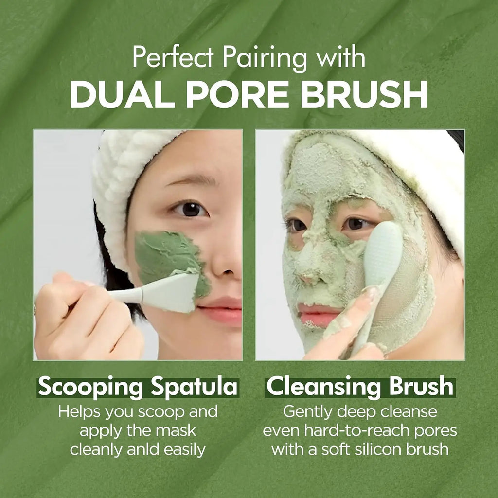 Holy Basil Bubble Clay Mask – Pore Cleansing & Oil Control