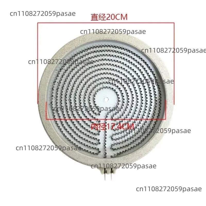 Electric Ceramic Heating Plate – Furnace Core Light Wave Element
