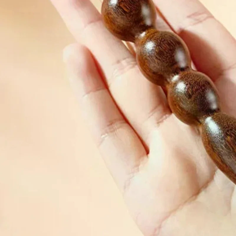 Wood Massage Stick Tool Natural Sandalwood Massager Acupoint Reflexology Tools For Full Body Relaxing Deep Tissue Foot Massage Oasis Select