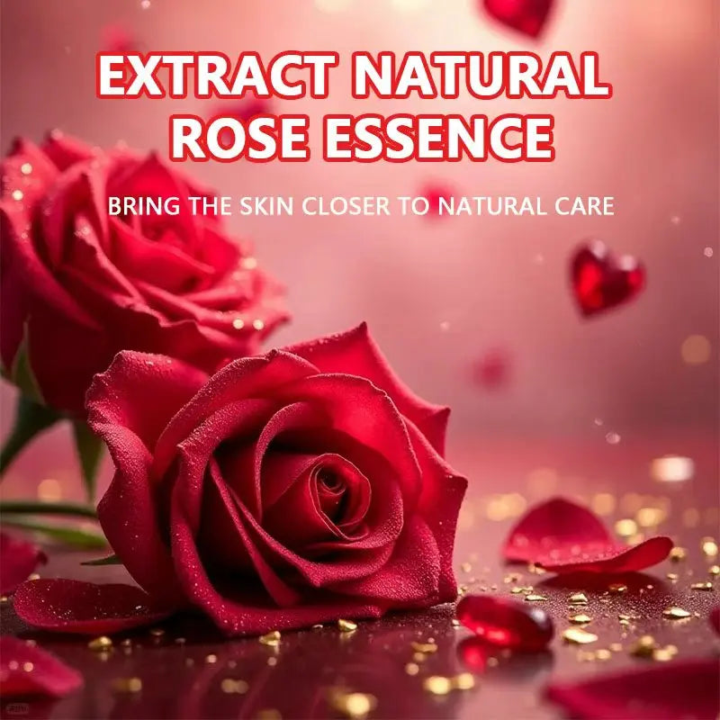 2PCS Rose-Flavored Handmade Essence Soap, Bath and Makeup Removal Handmade Soap, Hydrating and Moisturizing Cleanser Oasis Select