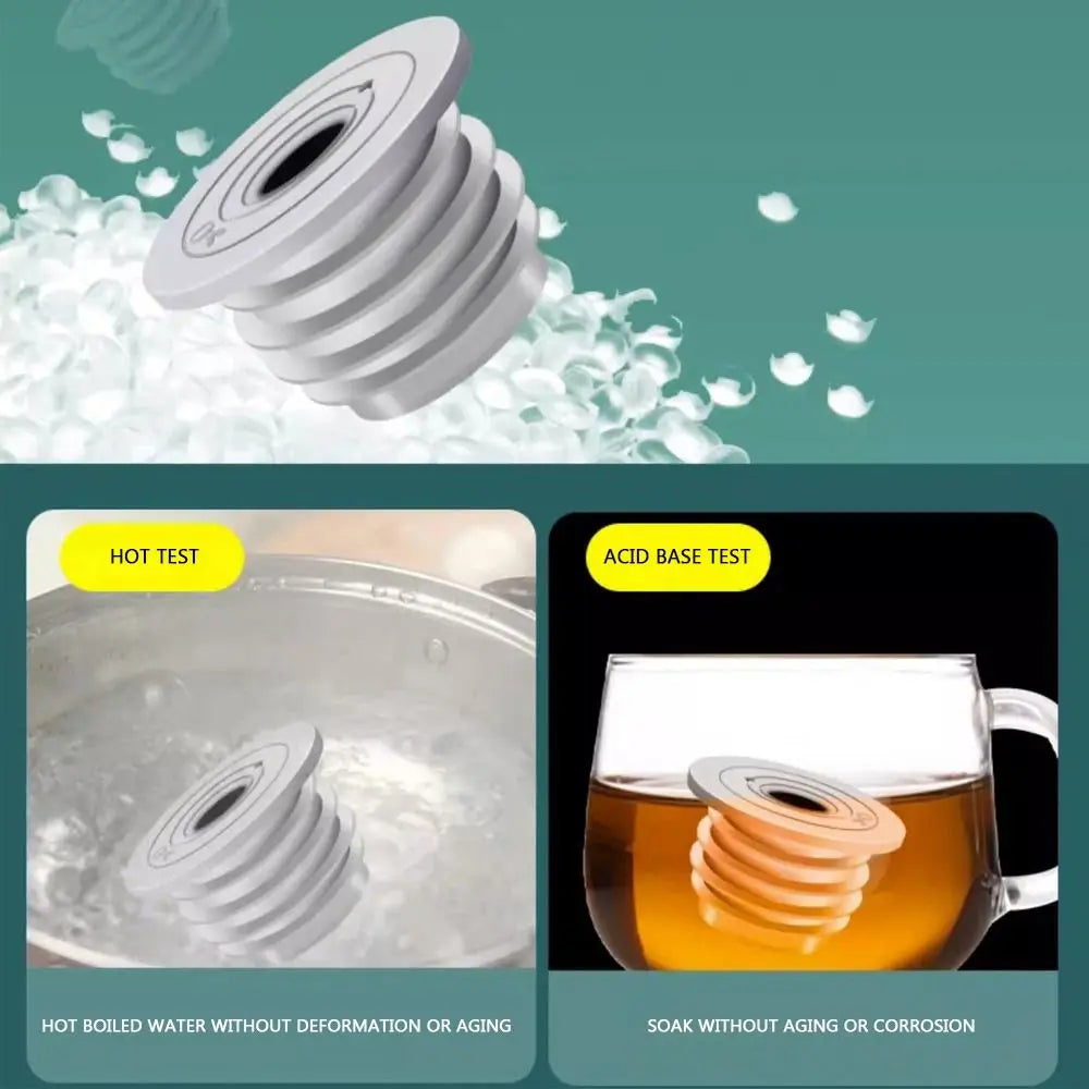 Durable Anti Odor Washbasin Floor Drain Core Shower Drainer Sewer Strainer Plug Insect Prevention Water Pipe Connector Oasis Select