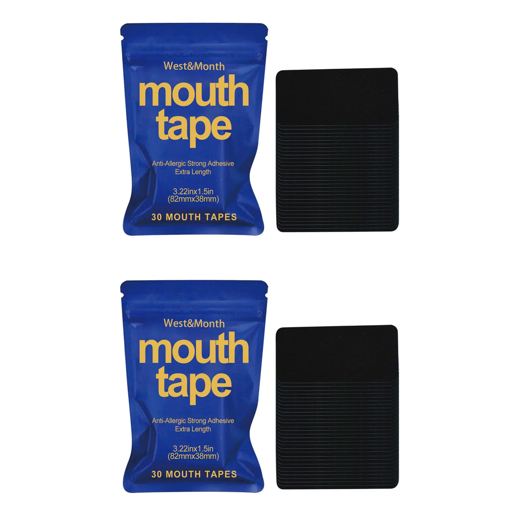 Anti Snoring Mouth Tape Breathing Correction Sleeping Keep Mouth Close Stop Snoring Aid Reduce Dry Mouth Promote Nose Breathing Oasis Select 2 x 30pcs Boxed
