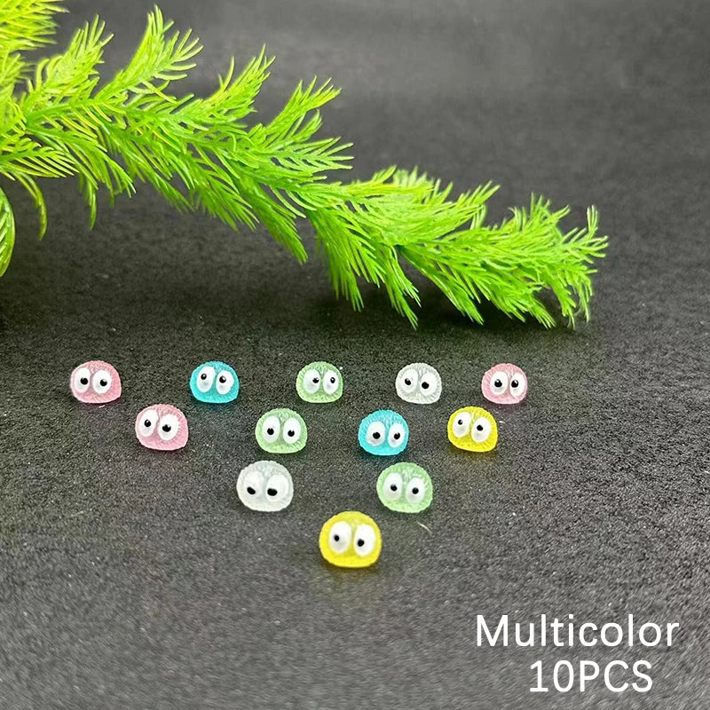 10-Pack Glowing Miniature Fairy Garden Figurines | Luminous Sprites