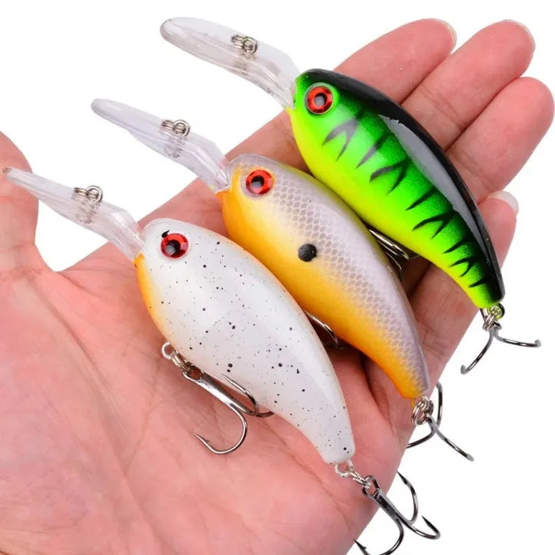 2026 10CM/15G Mini Crank Fishing Lure Set 3/5/8PCS Random High Quality Swimbait Wobble Biomimetic Artificial Bait for Angling ﻿ Oasis Select