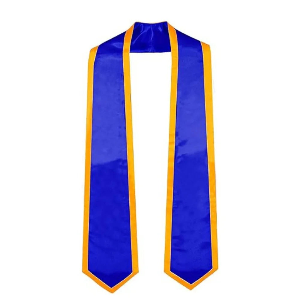 Satin Graduation Honor Stole – Double Layer Unisex Sash