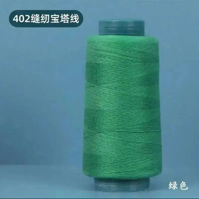 Stitching Sewing Hand Machines Industrial To Sewing Thread Supplies 2500Yards 402 Oasis Select Green