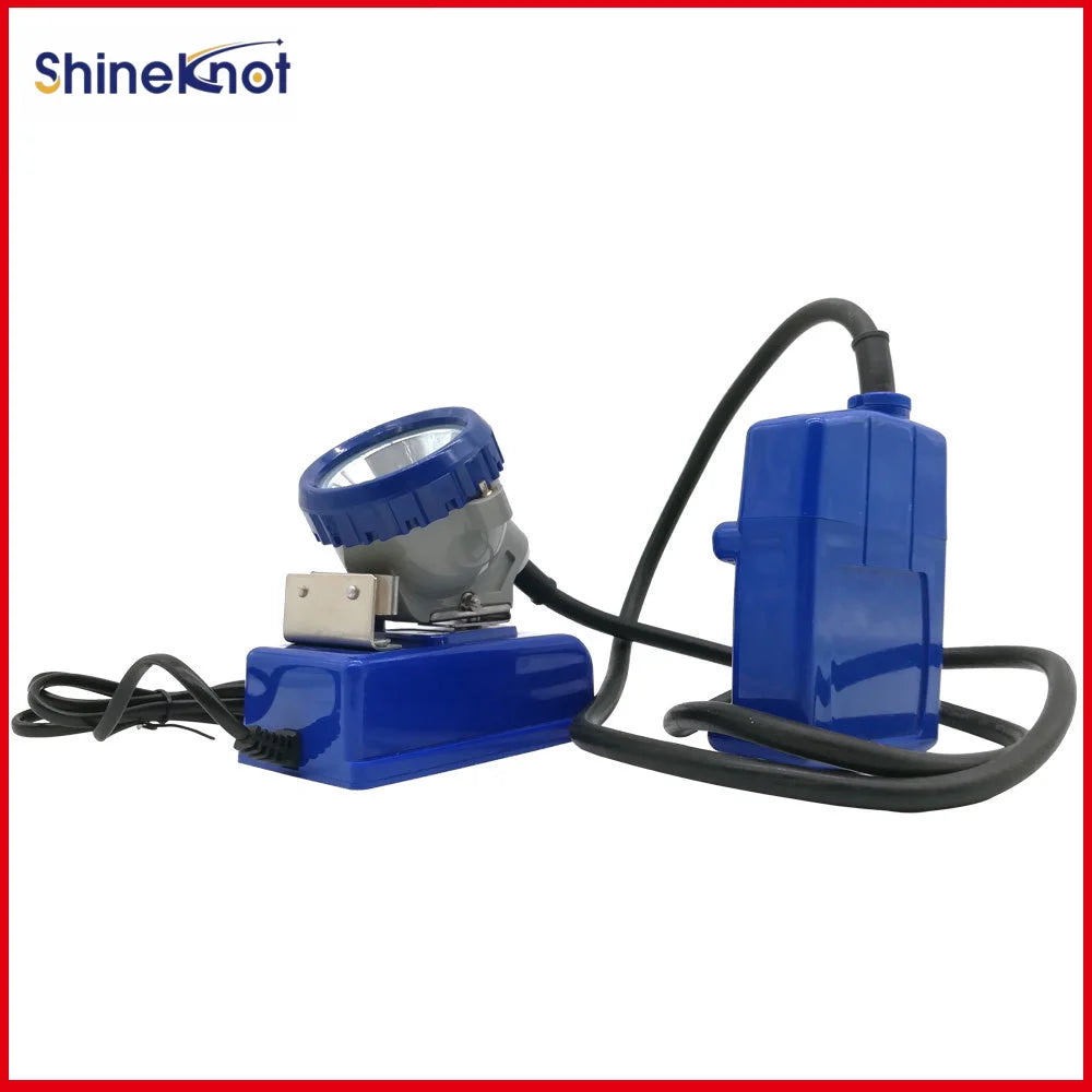 SHINEKNOT LED Miner's Headlamp – 10000Lx Rechargeable Light