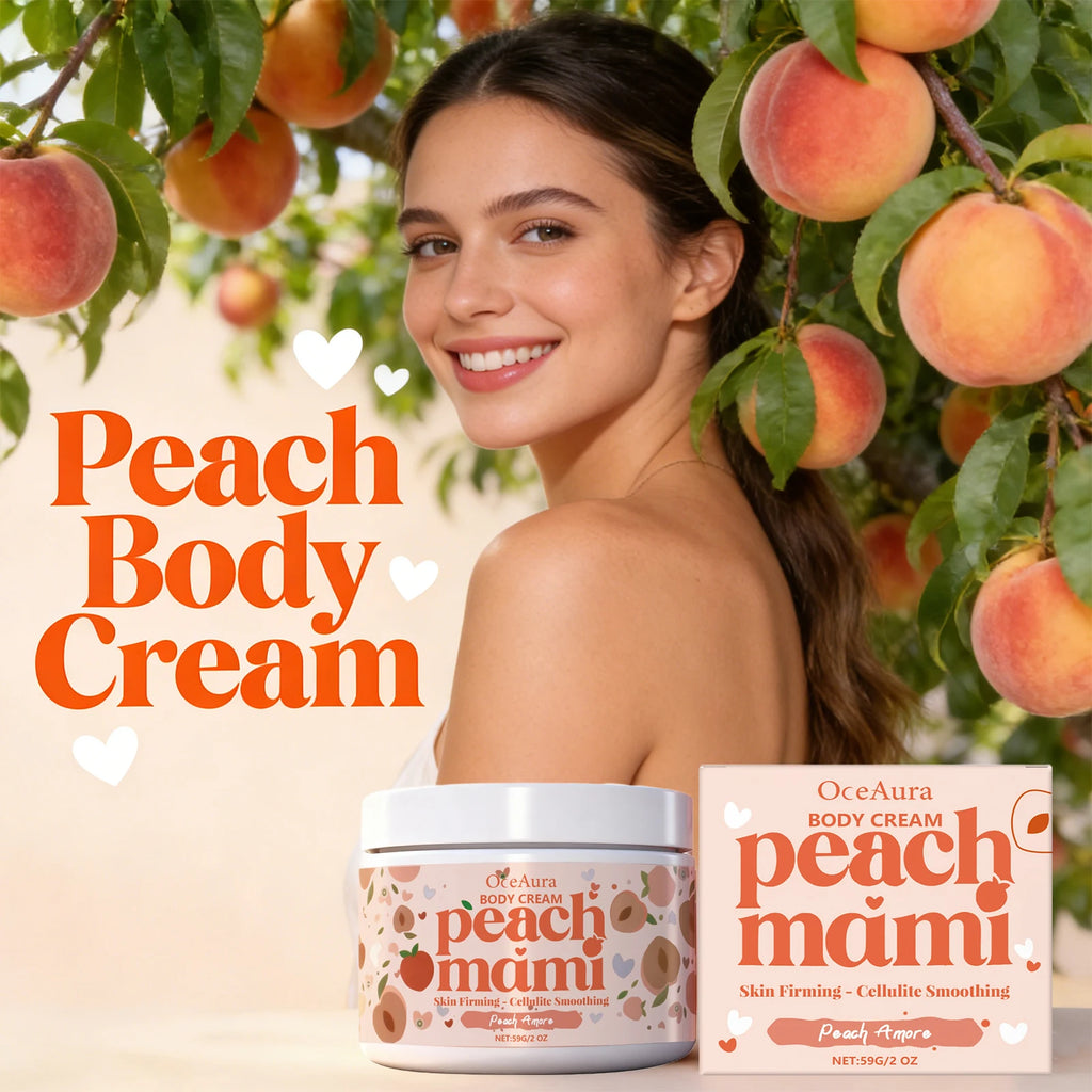Peach Body Creams for Glowing Skin Nourishing Moisturizing Tightening Lifting Skin Smoothing Wrinkle Brightening Body Lotion Oasis Select