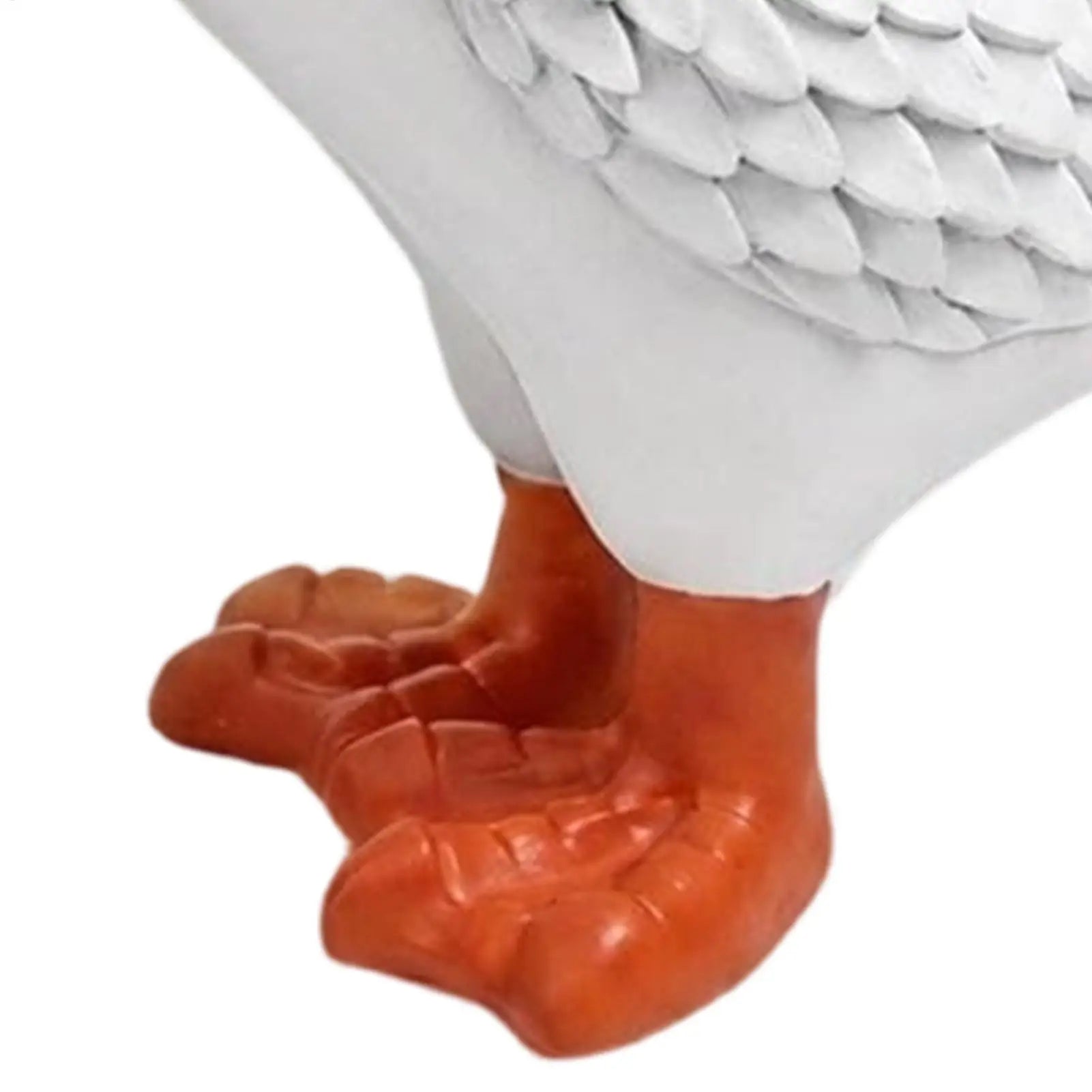 Porch Goose Statue 1PC Resin statue Goose Decor for Porch Outdoor Garden Yard Lawn Patio Entryway Farmhouse Home Decor Oasis Select