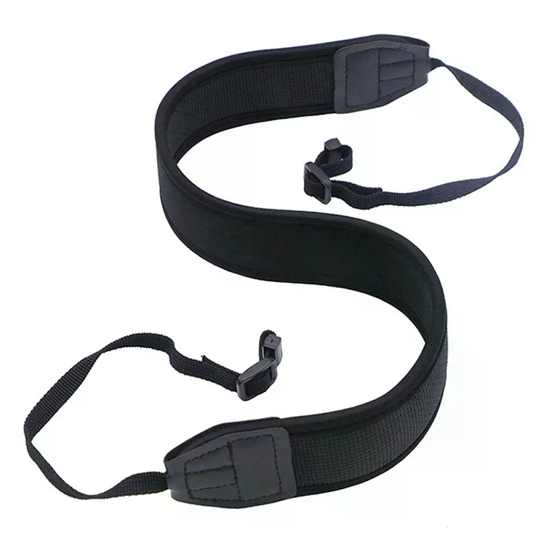 Universal Neck Shoulder Strap Belt Camera Shoulder Neck Straps Adjustable Thick Anti-slip Black Straps for Digital Camera Oasis Select