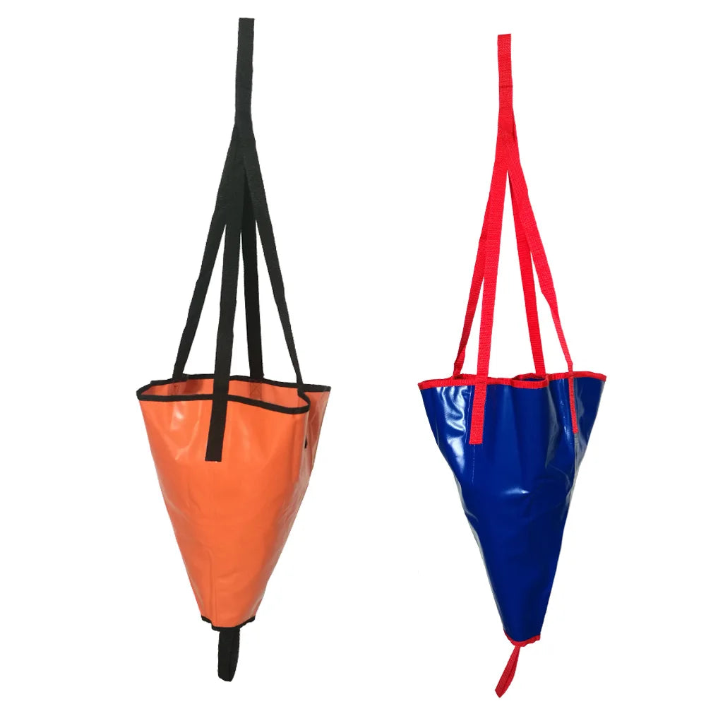 24/18 inch Kayak Canoe Boat Yacht PVC Sea Anchor Drogue Drifting Brake Suit Fising Inflatable Boat Accessories Oasis Select