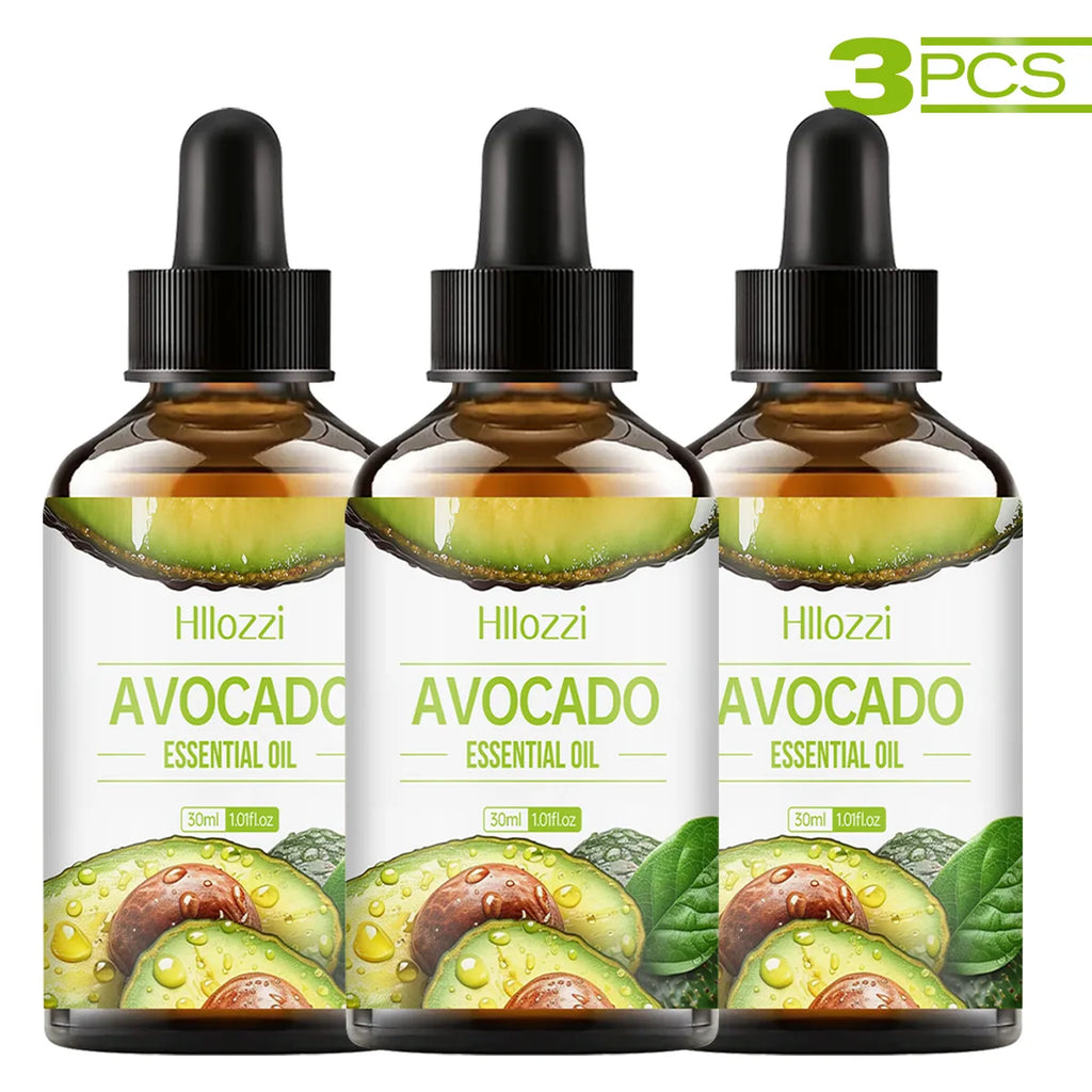 Hllozzi 30ml Avocado Essential Oil – Skin, Hair & Aromatherapy