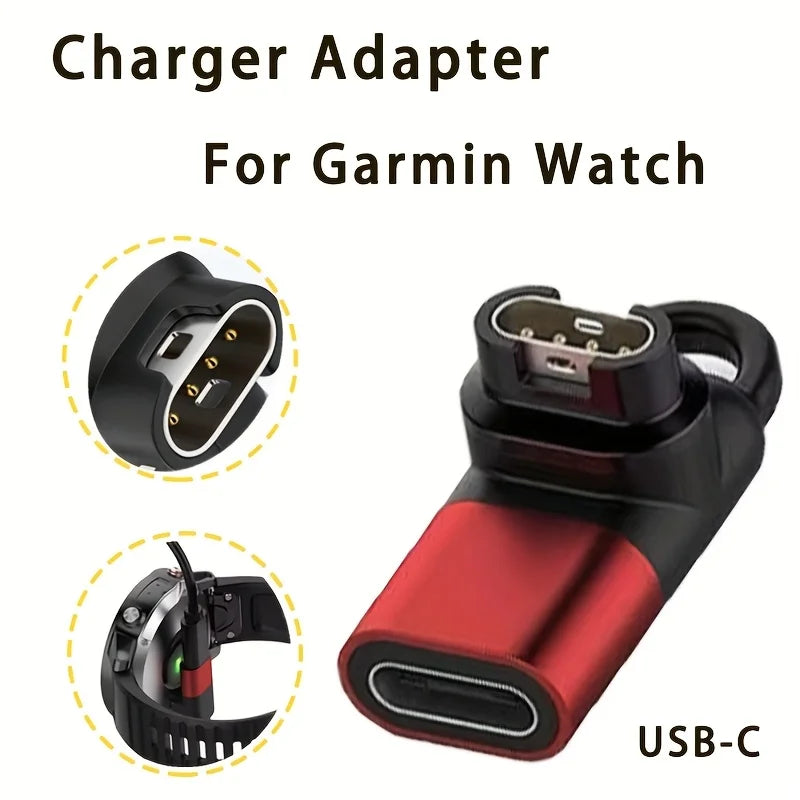 USB-C Charger Adapter for Garmin Fenix 7, Forerunner & Venu Watch Charger Adapter Oasis Select