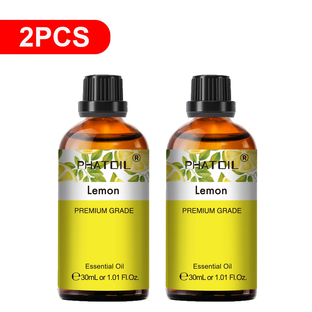 PHATOIL Pure Essential Oils 30ml | Aromatherapy Diffuser Set