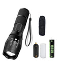 ZHIYU Zoomable LED Tactical Flashlight – Waterproof, 5 Modes