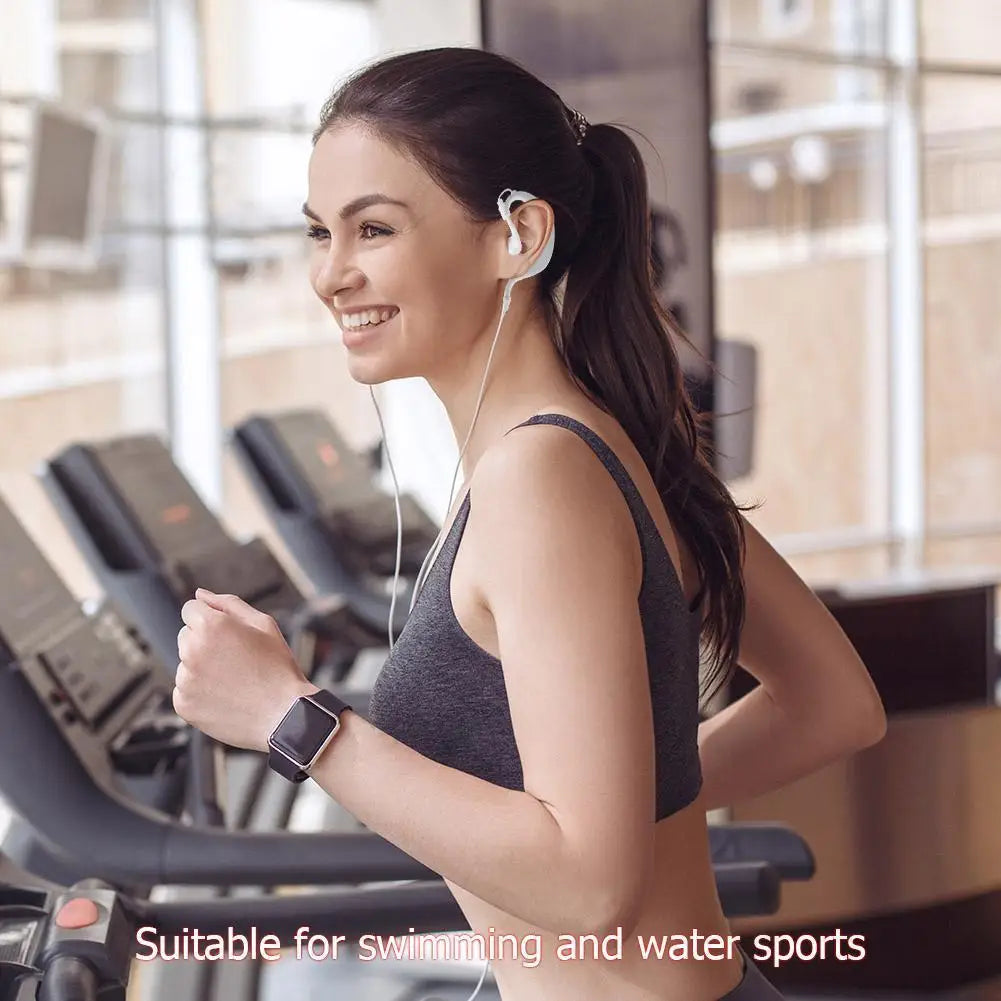 Swimming Headset IPX8 Waterproof Wired Earphone 3.5mm Interface Loud Clear Sound Music Player for Diving Water Sports Oasis Select