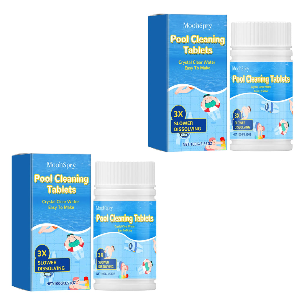 Pool Cleaning Tablets – Chlorine, Algaecide & Clarifier | All Pools Pool Cleaning Tablets Oasis Select 2pcs