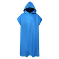 Quick-drying Changing Robe Quick Dry Bathrobe Hooded Absorbent Bath Towel Swimming & Fitness Super Absorbent Bathrobe Oasis Select Blue