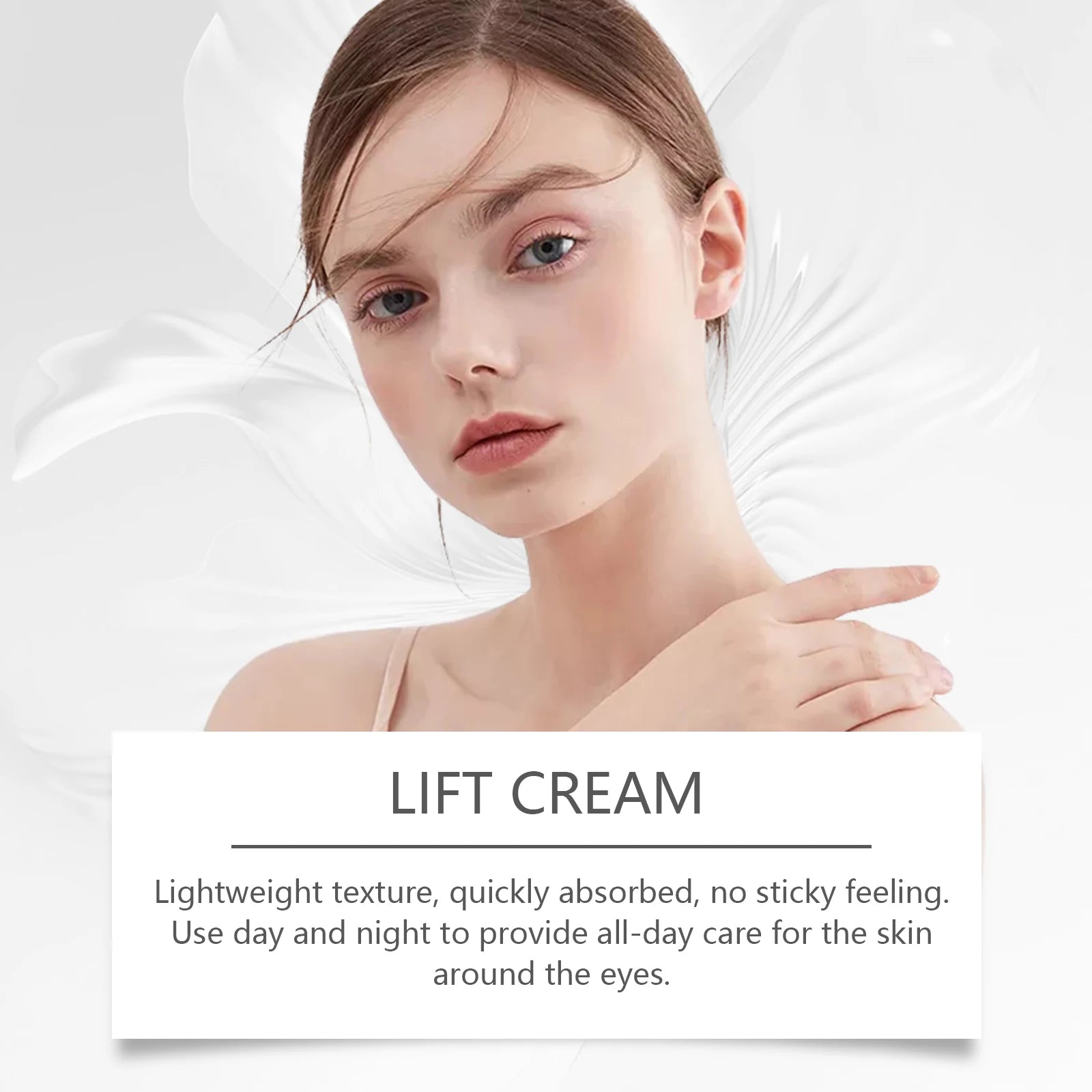 Eye Tightening Cream Anti Dark Circles Puffiness Fine Lines Reduce Eye Bags Moisturizing Nourishing Firming Under the Eyes Gel Oasis Select