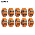 20/10pcs Snow Chain Urethane Set Wheel Ties Belts Widen Thicken Car Tire Crawler Anti-skid Wheel Tyre Ties Winter Emergency Tool Oasis Select orange 10pcs
