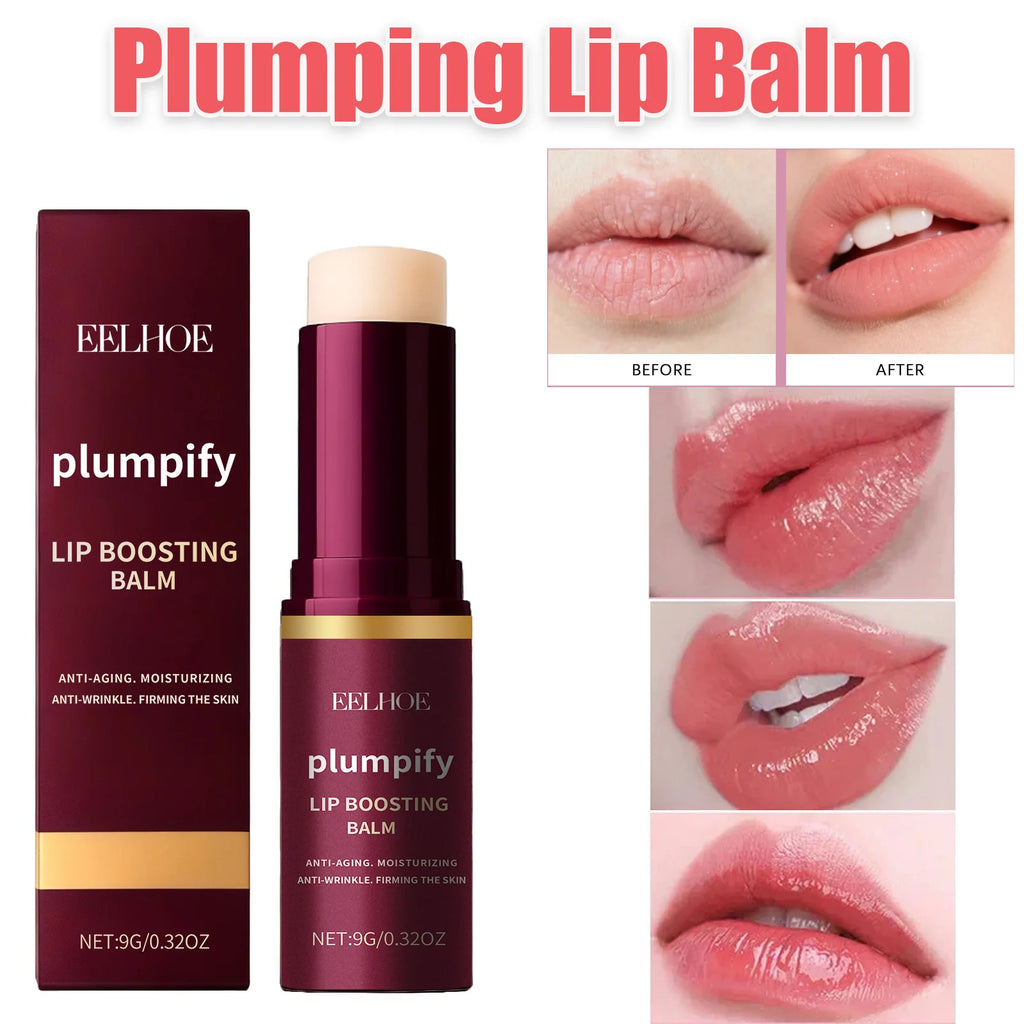 Plumpify Lip Boosting Balm Moisturizing Plumping Sexy Lip Care Fade Lip Lines Nourishing Repair Lip Care Makeup Cosmetics Oasis Select