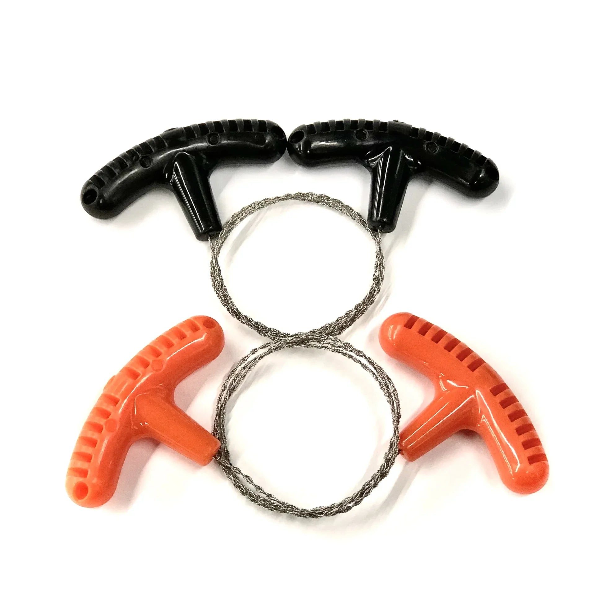 Portable Stainless Steel Wire Saw with Finger Handle Outdoor Camping Hiking Pocket Manual Cutting Chain Saws Survive Tool Oasis Select