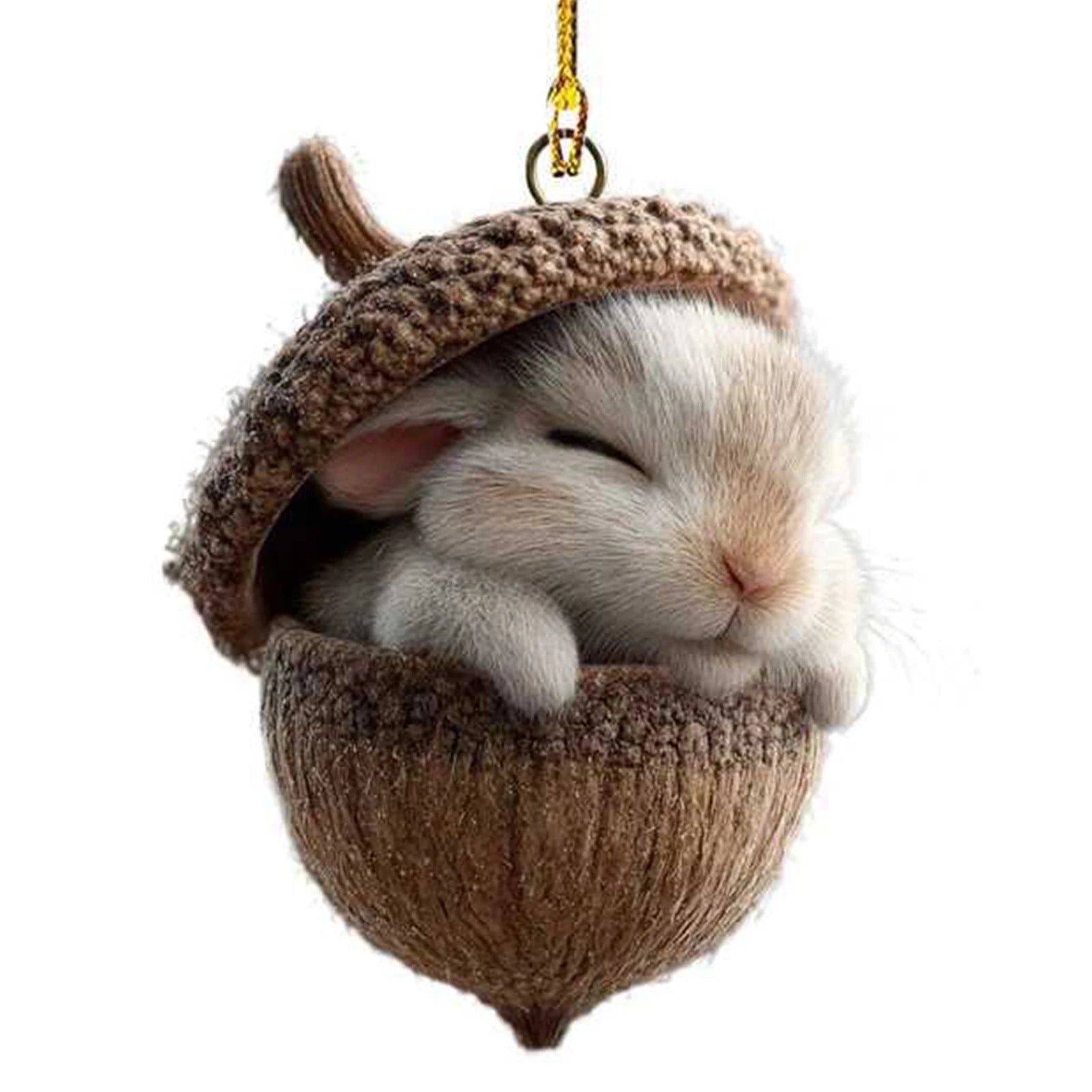 Acrylic 2D Animal Christmas Ornaments | Tree Pendants
