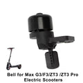 Aluminum Alloy Bell Bell For Segway For Ninebot For MAX G3/F3/ZT3/ZT3 Pro For Horn Ring For Electric Scooter Replace Accessories Oasis Select A