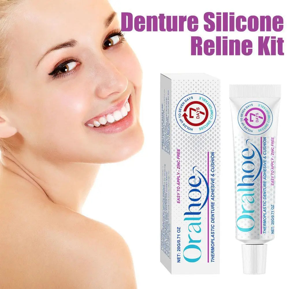 Thermoplastic Denture Adhesive – Secure Fit for Dentures, 20g Denture Adhesive Oasis Select