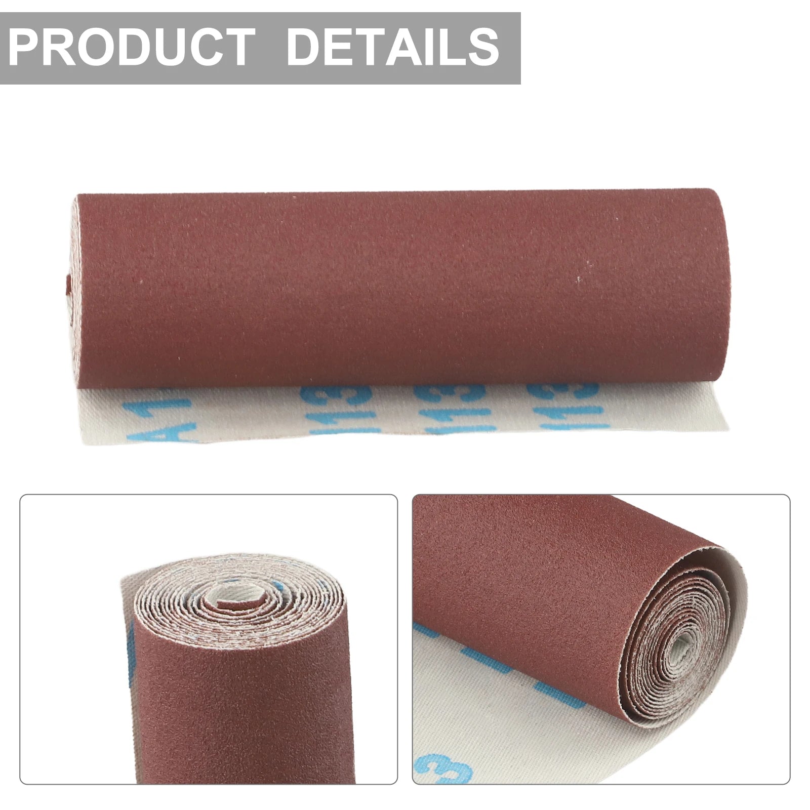 Sandpaper Roll Emery Cloth Sanding Abrasive Sheets 80 120 180 240 600 800Grit For Wood Furniture Metal Polishing Tools Oasis Select