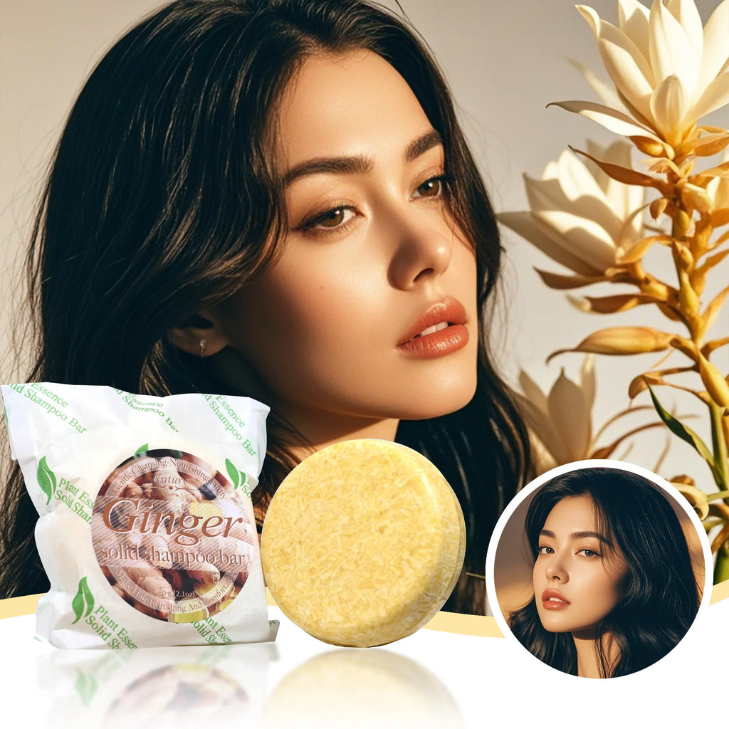 Ginger Vitamin C Shampoo Bar – Nourishing Deep Cleanse Soap