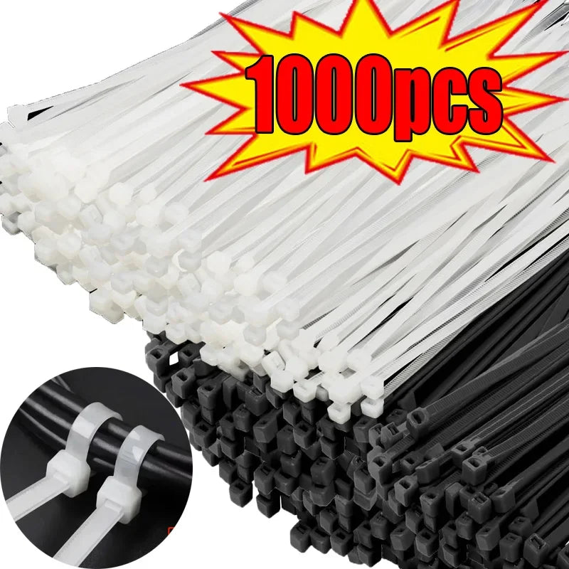 Plastic Clamping Collar Cable Tie Clamping Scratch Cable Attache Cable Velcro Self Locking Nylon Cables Ties Fastening Oasis Select