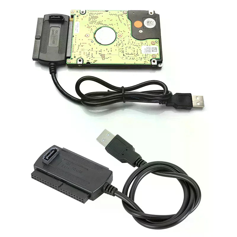 USB 2.0 To IDE Adapter Converter Cable For 2.5 3.5 Inch Hard Drive HD Oasis Select