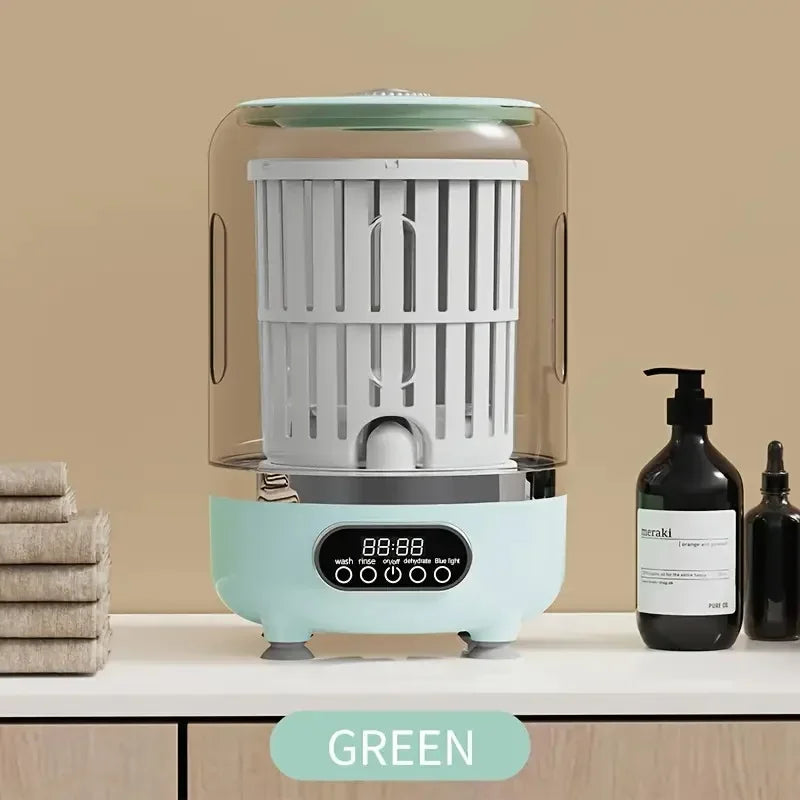 URGGU Portable Mini USB Washing Machine with Spin Dryer
